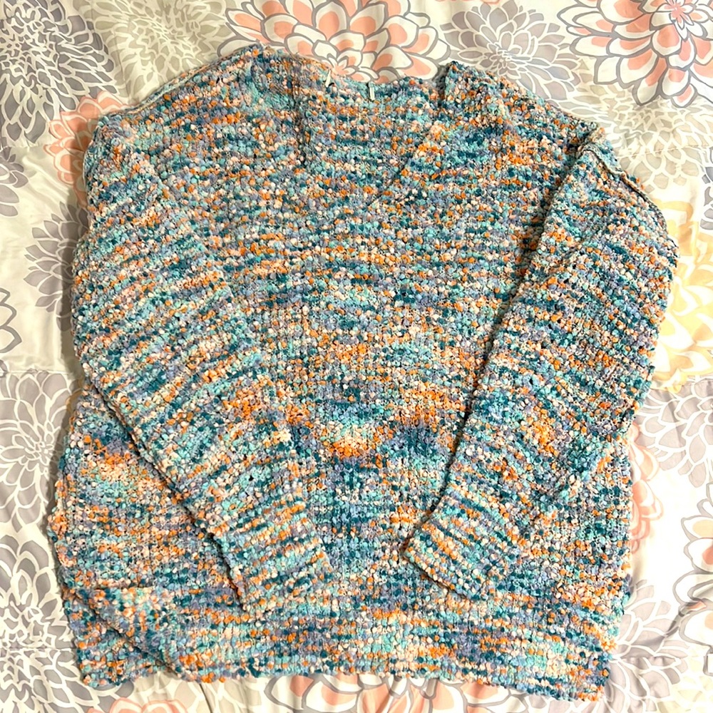 Multi colored sweater